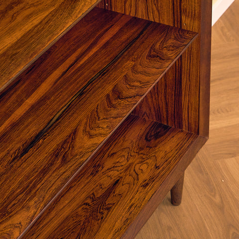 Danish bookshelf in Santos rosewood