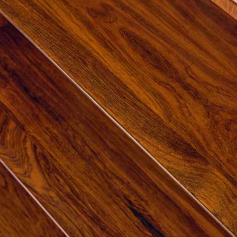 Danish bookshelf in Santos rosewood