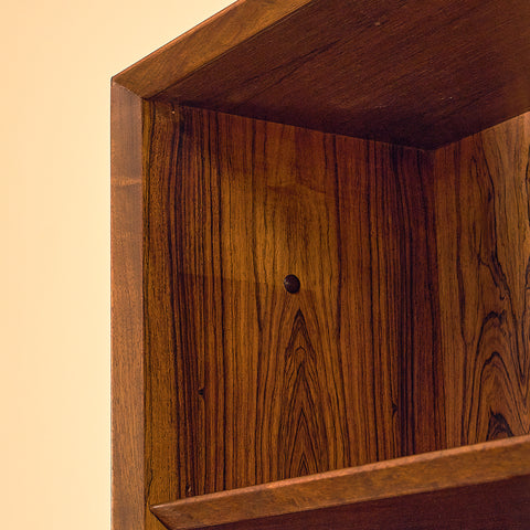 Danish bookshelf in Santos rosewood