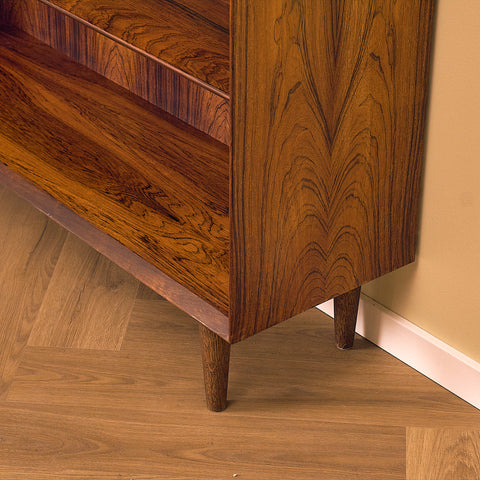 Danish bookshelf in Santos rosewood