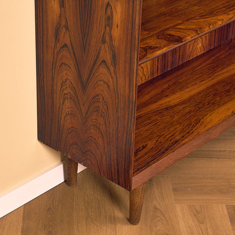 Danish bookshelf in Santos rosewood