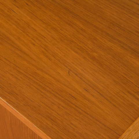 Swedish bookshelf in teak and oak by B. Fridhagen for Bodafors