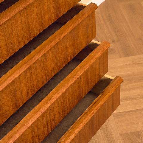 Danish chest of drawers in teak