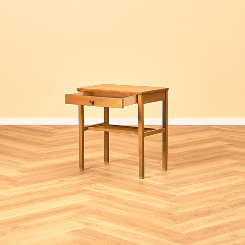 Small Teak Bedside Table