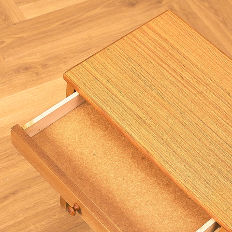Small Teak Bedside Table