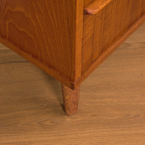 Danish chest of drawers in teak