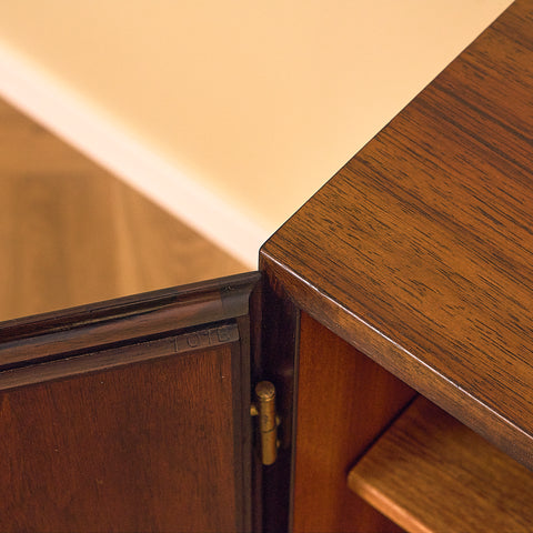 Danskt sideboard i Santos-rosenträ av Omann Jun A/S