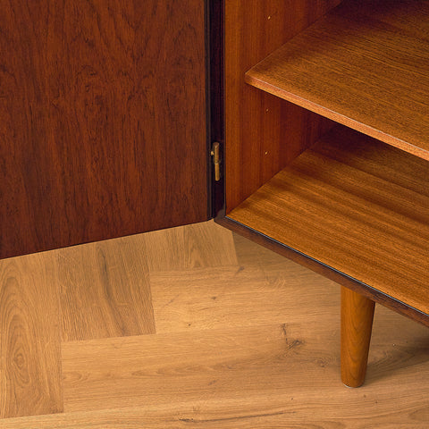 Danskt sideboard i Santos-rosenträ av Omann Jun A/S