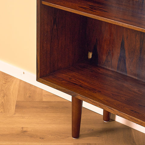Danish bookshelf in Santos rosewood, model nr.6 by Omann Jun
