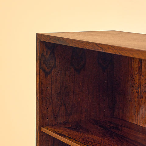 Danish bookshelf in Santos rosewood, model nr.6 by Omann Jun