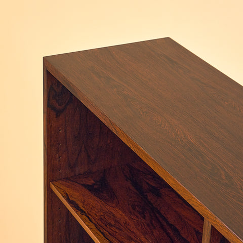 Danish bookshelf in Santos rosewood, model nr.6 by Omann Jun