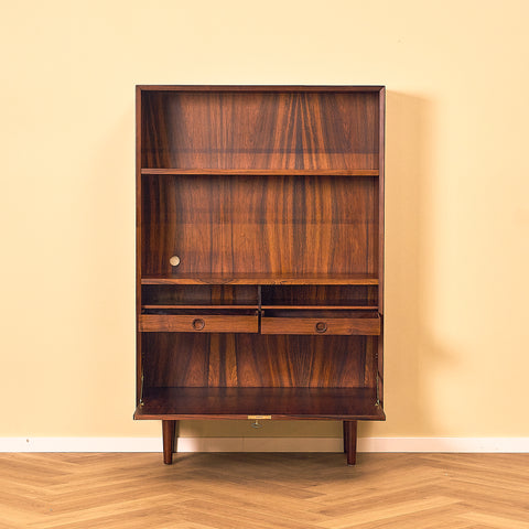 Danish bookshelf in Santos rosewood by Lyby Møbler