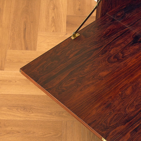 Danish bookshelf in Santos rosewood by Lyby Møbler