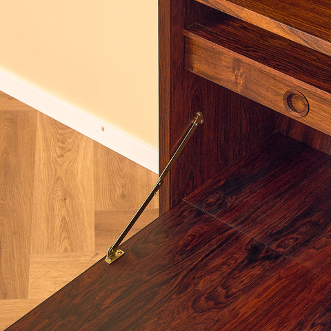 Danish bookshelf in Santos rosewood by Lyby Møbler