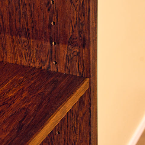 Danish bookshelf in Santos rosewood by Lyby Møbler