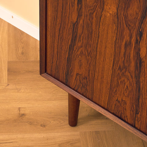Danish bookshelf in Santos rosewood by Lyby Møbler