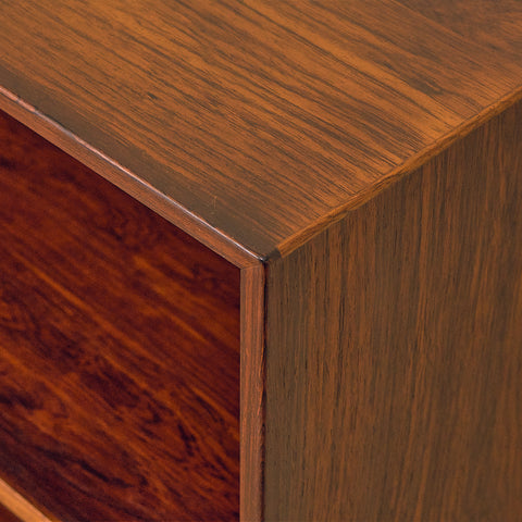 Danish bookshelf in Santos rosewood by Lyby Møbler