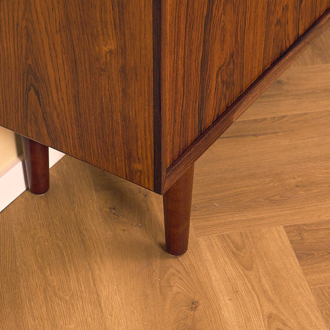 Danish bookshelf in Santos rosewood by Lyby Møbler