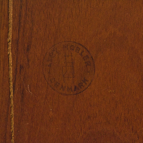 Danish bookshelf in Santos rosewood by Lyby Møbler