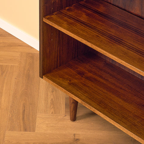 Danish bookshelf in Santos rosewood