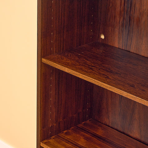 Danish bookshelf in Santos rosewood