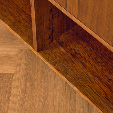 Danish bookshelf in Santos rosewood