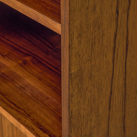 Danish bookshelf in Santos rosewood