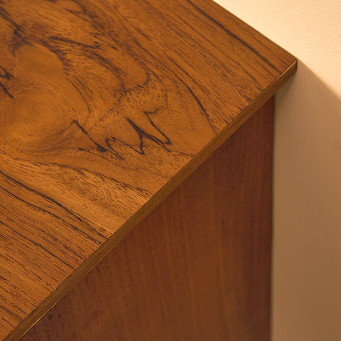 Danish chest of drawers in teak