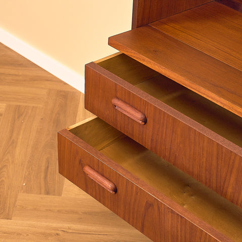 Danish chest of drawers in teak by Thorsø Møbel & Maskinsnedkeri