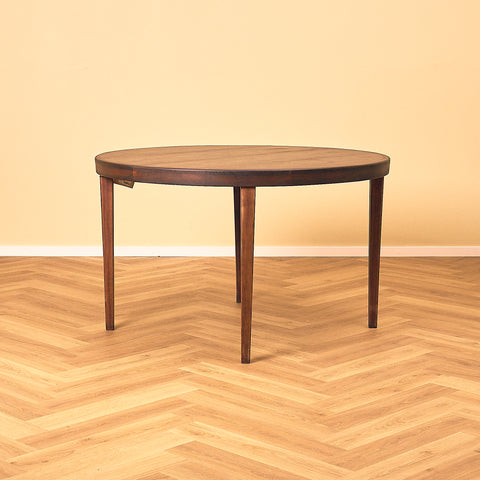 Round Rosewood Dining Table