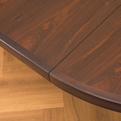 Round Rosewood Dining Table