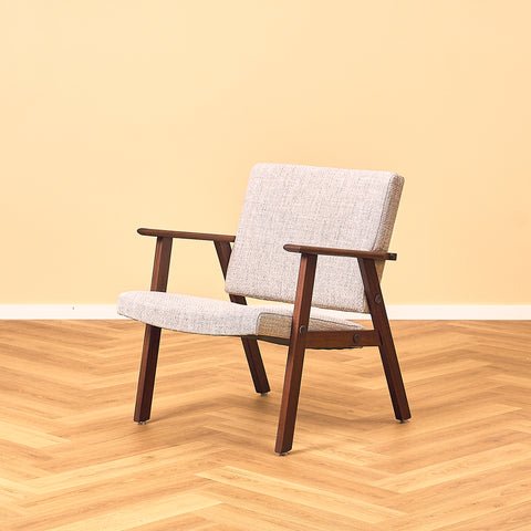 Danish armchair in walnut