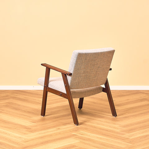 Danish armchair in walnut