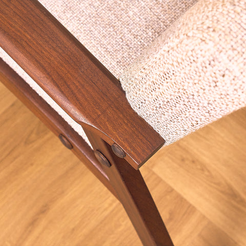 Danish armchair in walnut