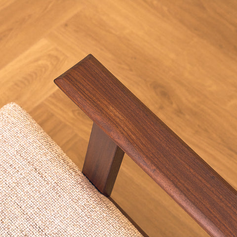 Danish armchair in walnut