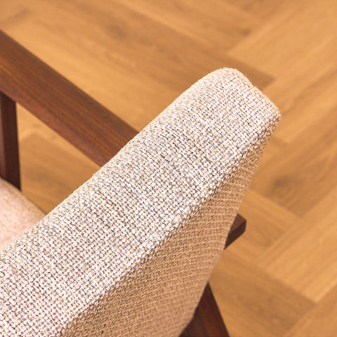 Danish armchair in walnut
