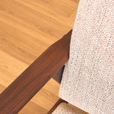 Danish armchair in walnut