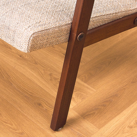 Danish armchair in walnut