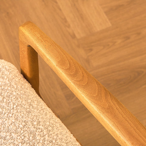 Danska fåtöljer i massiv bok, modell FD-109 av Ole Wanscher för France & Daverkosen