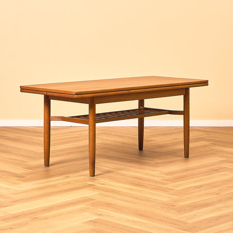 Folke Ohlsson "Sesam" Teak Coffee Table for Bra Bohag