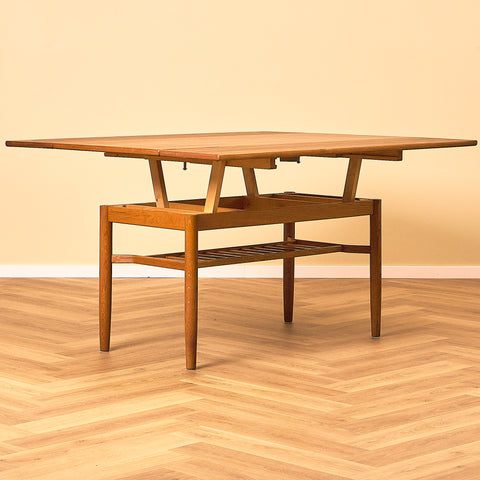 Folke Ohlsson "Sesam" Teak Coffee Table for Bra Bohag