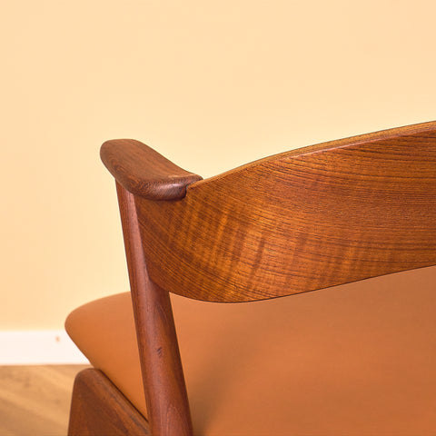 Danish dining chairs in teak, model 32 by Kai Kristiansen for Korup Stolefabrik