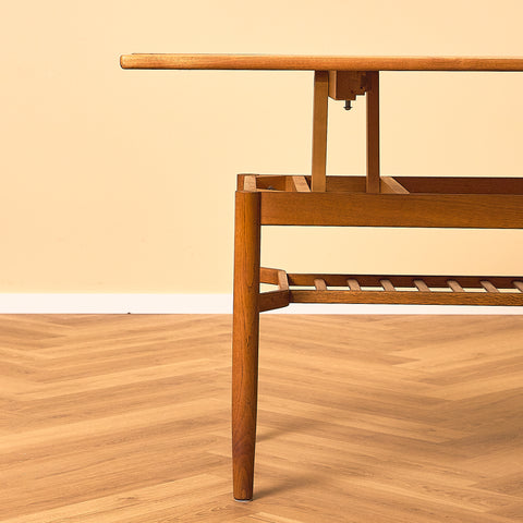 Folke Ohlsson "Sesam" Teak Coffee Table for Bra Bohag
