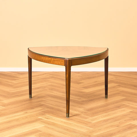 Helge Vestergaard-Jensen Walnut Coffee Table for Peder Pedersen
