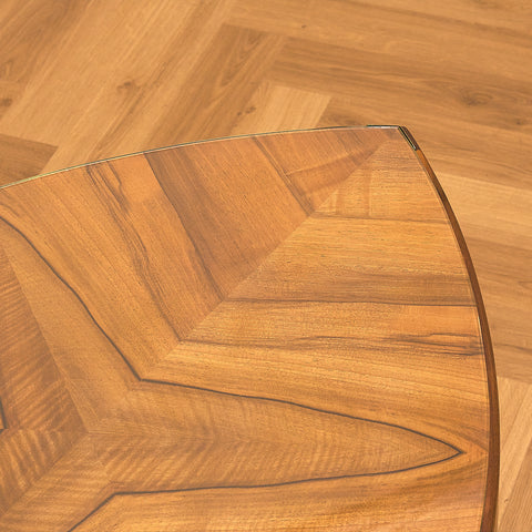 Helge Vestergaard-Jensen Walnut Coffee Table for Peder Pedersen