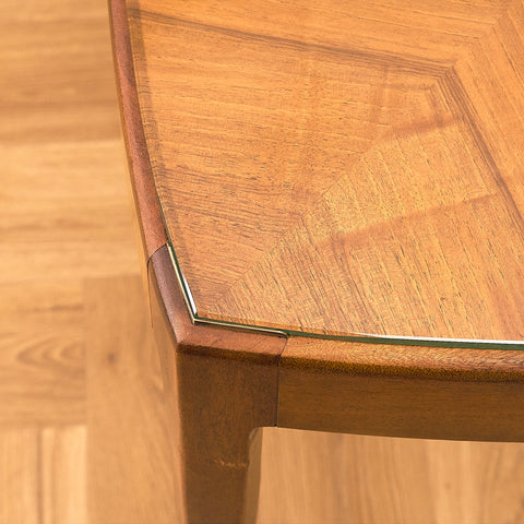 Helge Vestergaard-Jensen Walnut Coffee Table for Peder Pedersen