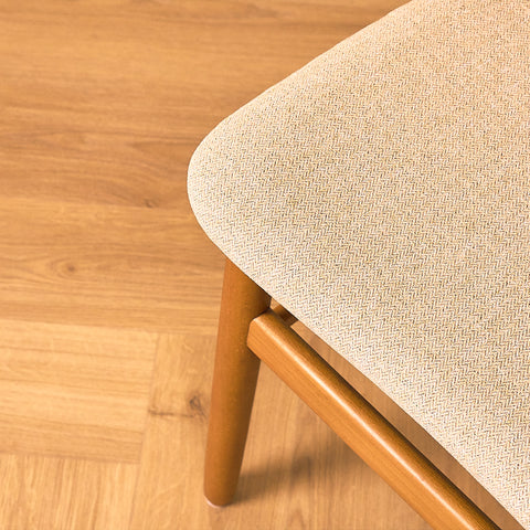 Danish dining chairs in teak and beech