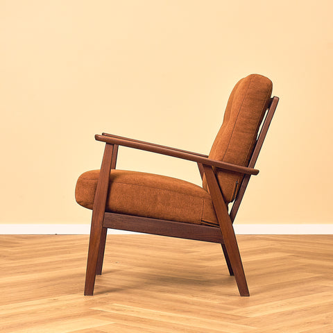 Mid-Century Walnut Armchair
