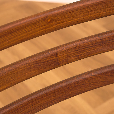 Danish dining chairs in walnut