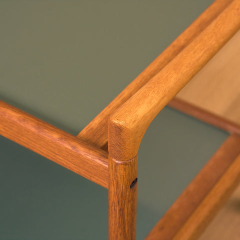 Danish serving trolley in oak by Johannes Andersen för Dyrlund
